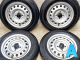 ブリヂストン V600 155/80R14 88/86LT /トヨタ純正 AL 5.0J+ 100-4穴 4本