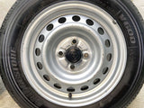 ブリヂストン V600 155/80R14 88/86LT /トヨタ純正 AL 5.0J+ 100-4穴 4本