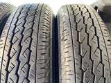 ブリヂストン V600 155/80R14 88/86LT /トヨタ純正 AL 5.0J+ 100-4穴 4本