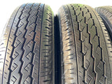 ブリヂストン V600 155/80R14 88/86LT /トヨタ純正 AL 5.0J+ 100-4穴 4本