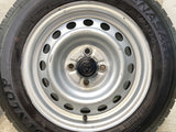 ダンロップ エナセーブ VAN01 155/80R14 88/86LT /トヨタ純正 AL 5.0J+ 100-4穴 4本