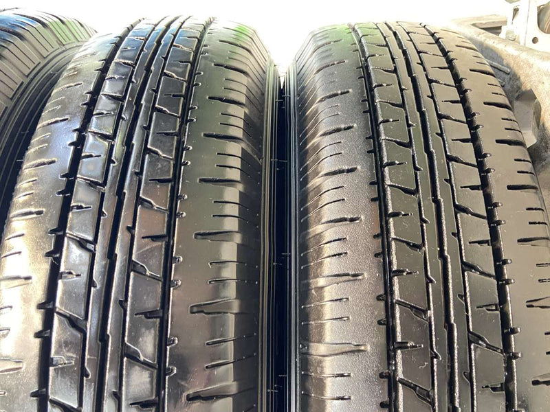 ダンロップ エナセーブ VAN01 155/80R14 88/86LT /トヨタ純正 AL 5.0J+39 100-4穴 4本