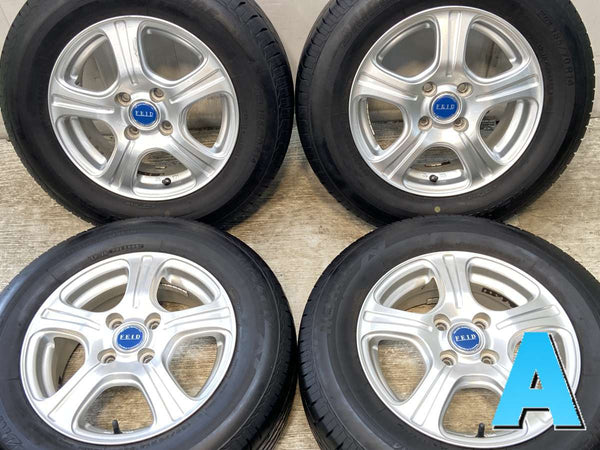 ブリヂストン ネクストリー 185/70R14  /　 FEID 5.5J+50 100-4穴 4本