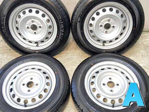 ダンロップ エナセーブ VAN01 155/80R14 88/86LT /トヨタ純正 AL 5.0J+39 100-4穴 4本