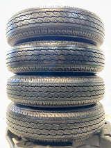 ブリヂストン V600 155/80R14 88/86LT /トヨタ純正 AL 5.0J+39 100-4穴 4本