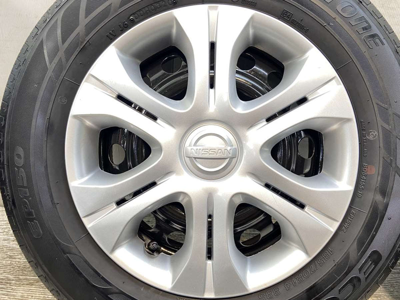 ブリヂストン エコピア EP150 185/70R14  /日産純正  5.5J+ 100-4穴 4本