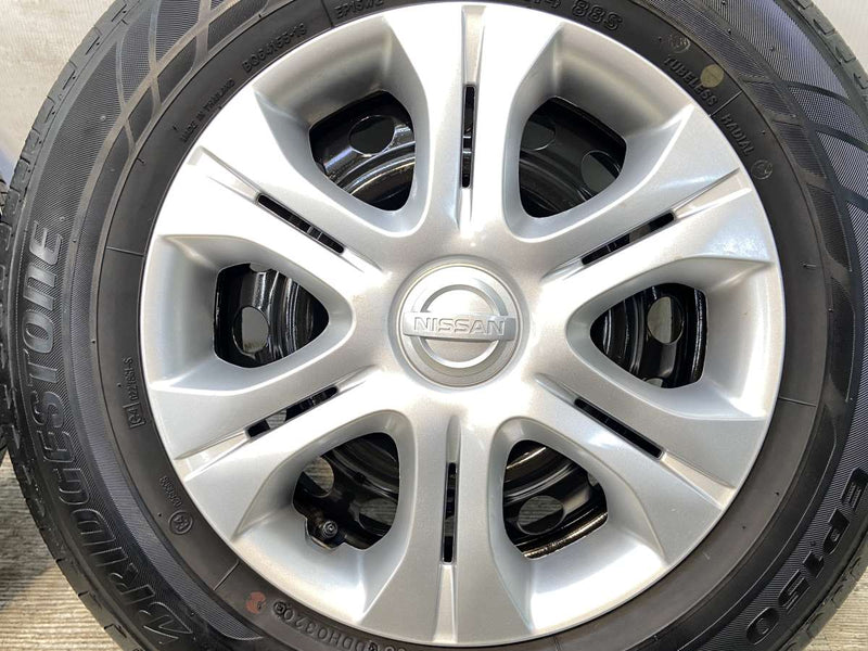 ブリヂストン エコピア EP150 185/70R14  /日産純正  5.5J+ 100-4穴 4本