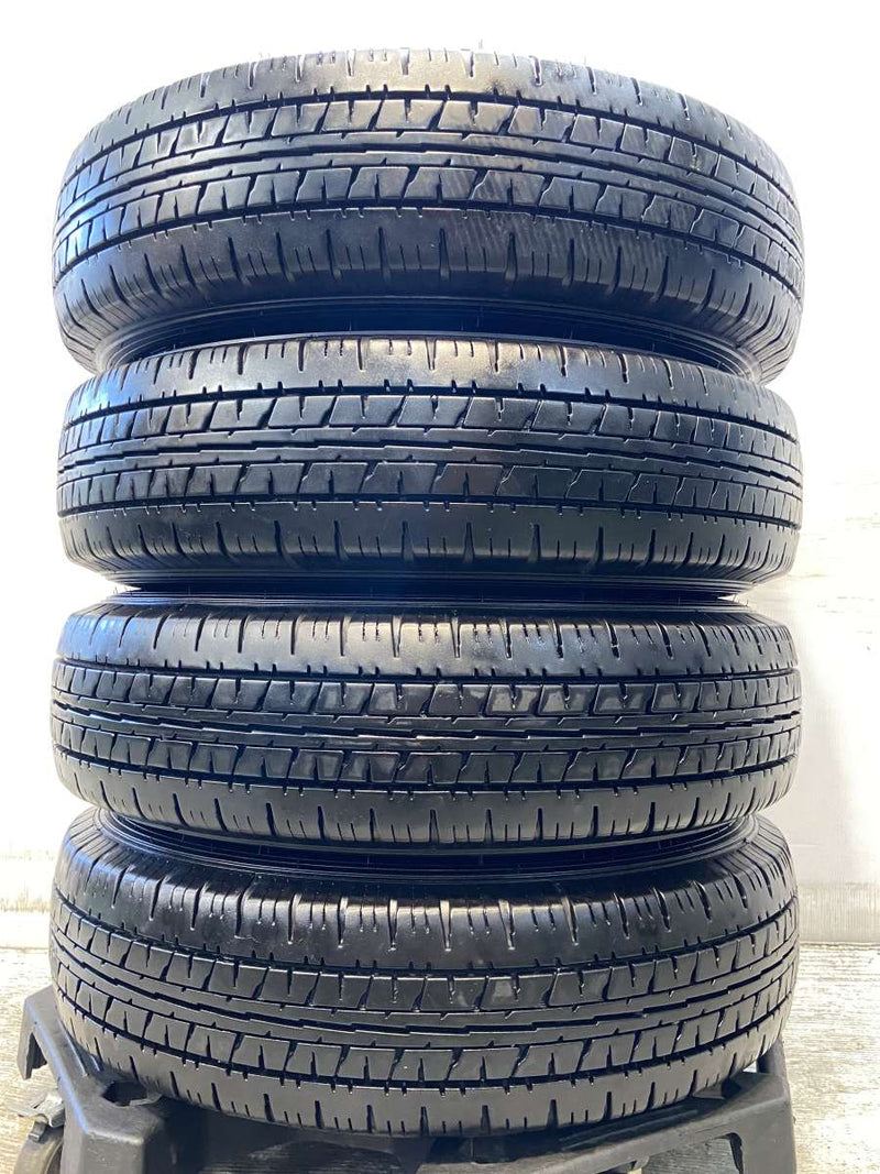 ダンロップ エナセーブ VAN01 165/80R14 97/95LT /日産純正  5.0J+ 114.3-4穴 4本