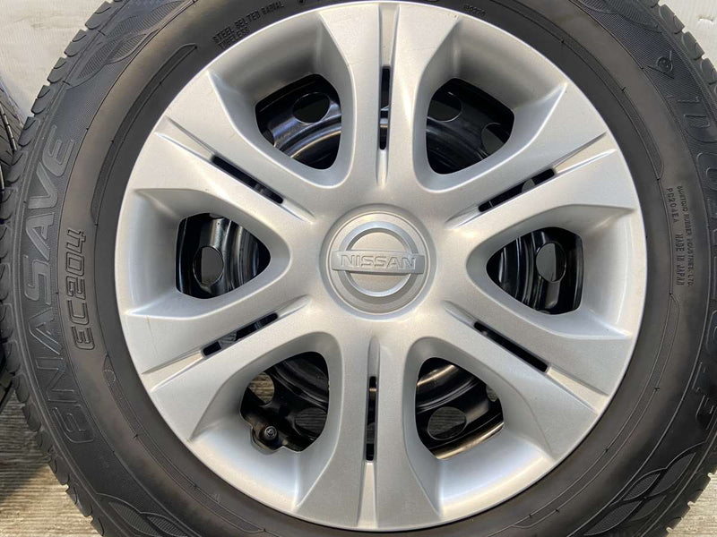 ダンロップ エナセーブ EC204 185/70R14  /日産純正  5.5J+ 100-4穴 4本