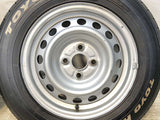 トーヨータイヤ H11 155/80R14 88/86 LT /トヨタ純正 AL 5.0J+39 100-4穴 4本