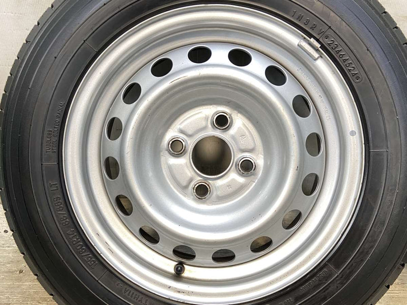 トーヨータイヤ H11 155/80R14 88/86 LT /トヨタ純正 AL 5.0J+39 100-4穴 4本