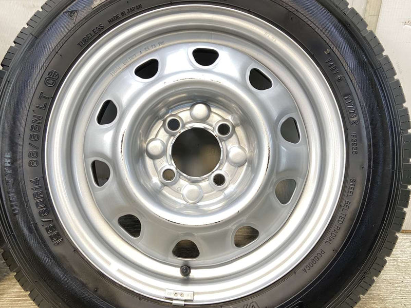 ダンロップ エナセーブ VAN01 155/80R14 88/86LT /　 TOPY M47A 5.0J+ 100-4穴 4本