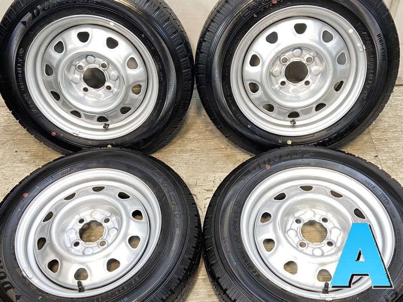 ダンロップ エナセーブ VAN01 155/80R14 88/86LT /　 TOPY M47A 5.0J+ 100-4穴 4本