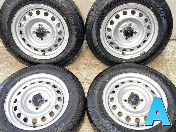 ダンロップ エナセーブ VAN01 155/80R14 88/86LT /トヨタ純正 AL 5.0J+39 100-4穴 4本