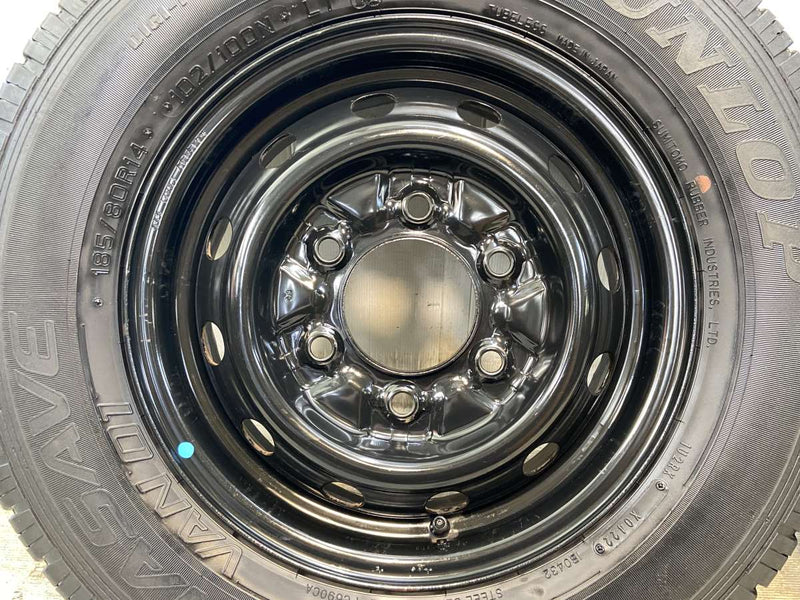 ダンロップ エナセーブ VAN01 185/80R14 102/100LT /マツダ純正  5.0J+ 139.7-6穴 4本