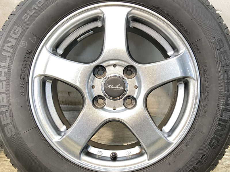 セイバーリング SL101 185/70R14  /　 キルヒアイス 5.5J+38 100-4穴 4本