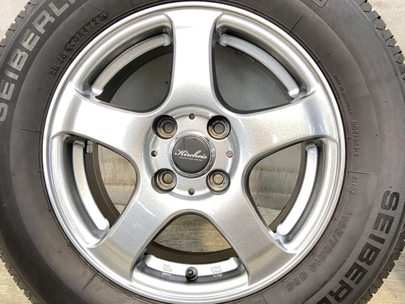 セイバーリング SL101 185/70R14  /　 キルヒアイス 5.5J+38 100-4穴 4本
