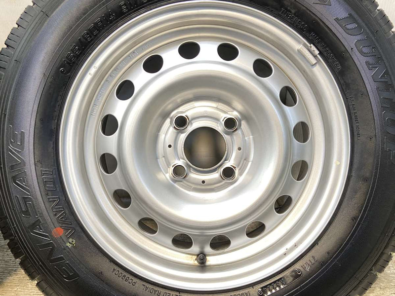 ダンロップ エナセーブ VAN01 165/80R14 91/90LT /日産純正  5.0J+ 100-4穴 4本