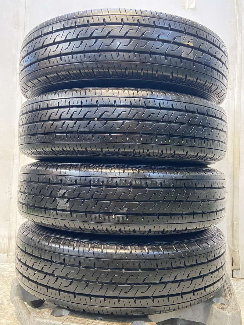 ブリヂストン エコピアR710 165/80R14 97/95LT /日産純正  5.0J+ 114.3-4穴 4本