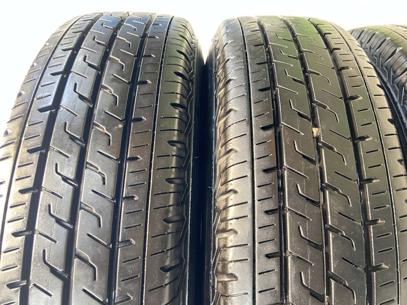 ブリヂストン エコピアR710 165/80R14 97/95LT /日産純正  5.0J+ 114.3-4穴 4本