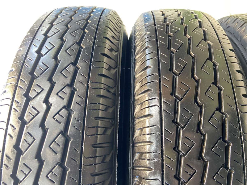 ブリヂストン V600 165/80R14 97/95LT /日産純正  5.0J+ 114.3-4穴 4本