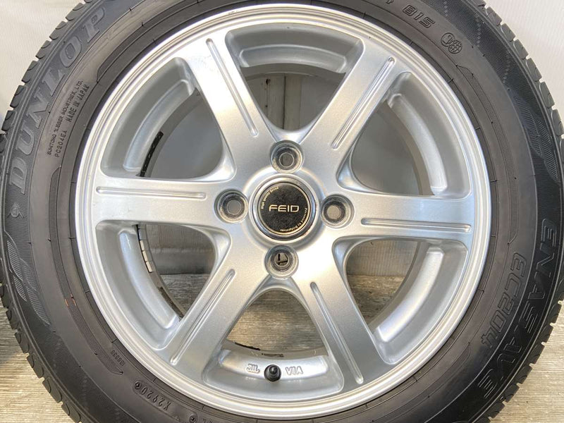 ダンロップ エナセーブ EC204 165/70R14  /　 FEID 5.5J+50 100-4穴 4本