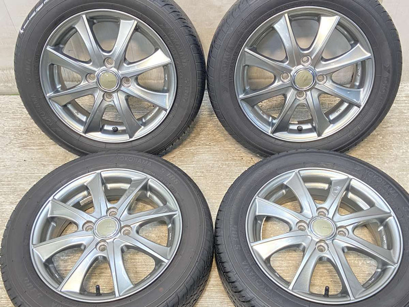 ヨコハマ S306 155/65R14  /　 LEBEN 4.5J+45 100-4穴 4本