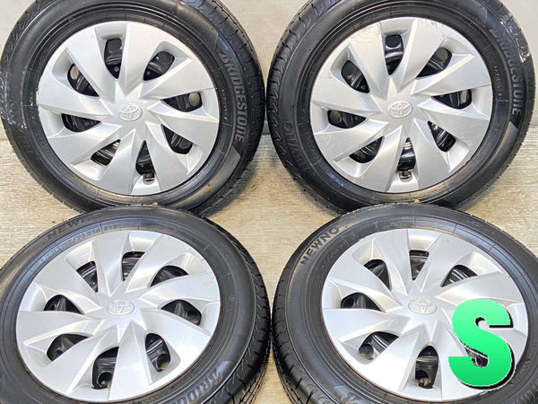 ブリヂストン NEWNO 165/70R14  /トヨタ純正 DK 5.0J+39 100-4穴 4本