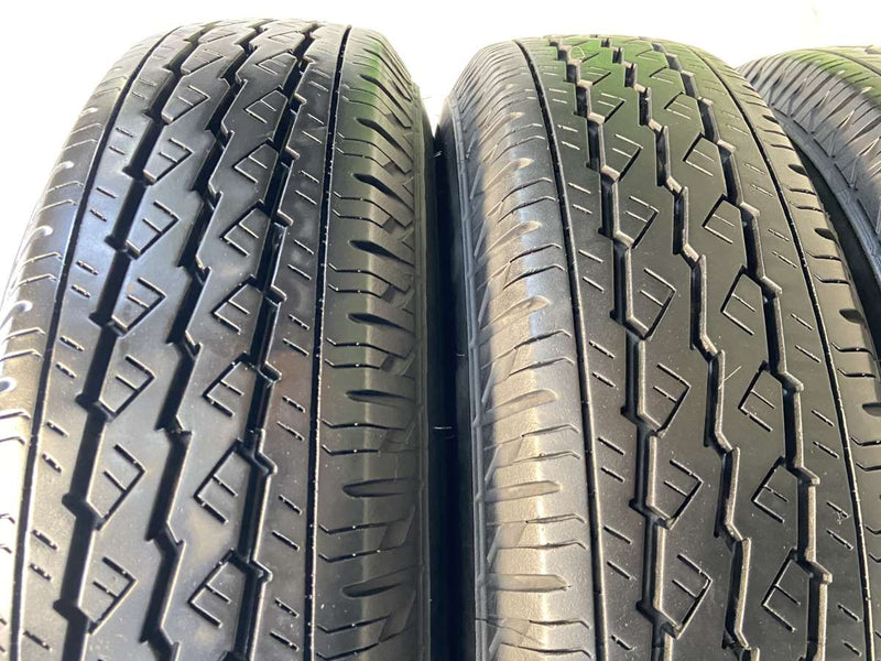 ブリヂストン V600 165/80R14 97/95LT /日産純正  5.0J+ 114.3-4穴 4本