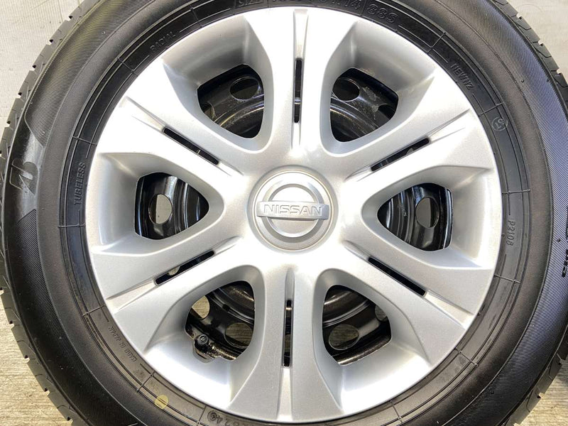 ブリヂストン NEWNO 185/70R14  /日産純正  5.5J+ 100-4穴 4本