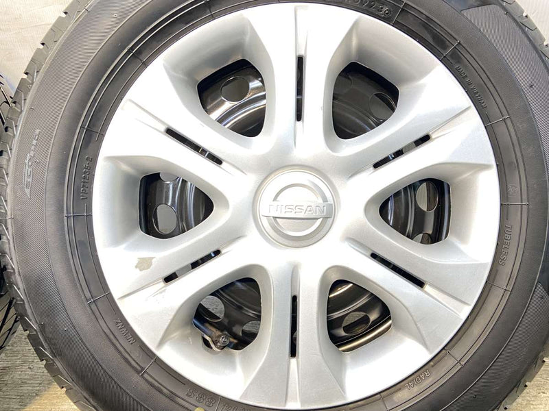 ブリヂストン NEWNO 185/70R14  /日産純正  5.5J+ 100-4穴 4本