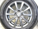 ヨコハマ ブルーアース 185/70R14  /　 GRASS 5.5J+40 100-4穴 4本