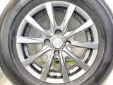 ヨコハマ ブルーアース 185/70R14  /　 GRASS 5.5J+40 100-4穴 4本