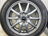 ヨコハマ ブルーアースES32 155/65R14  /　 SCHNEDER 4.5J+45 100-4穴 4本