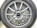ヨコハマ ブルーアースES32 155/65R14  /　 SCHNEDER 4.5J+45 100-4穴 4本