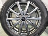 ブリヂストン NEWNO 155/65R14  /　 Euro Speed 4.5J+45 100-4穴 4本