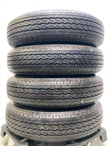 ブリヂストン V600 155/80R14 88/86N LT /　 キャロウィン　J9 5.0J+40 100-4穴 4本