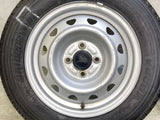 ブリヂストン V600 155/80R14 88/86N LT /　 キャロウィン　J9 5.0J+40 100-4穴 4本