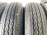ブリヂストン V600 155/80R14 88/86N LT /　 キャロウィン　J9 5.0J+40 100-4穴 4本