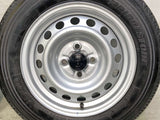 ブリヂストン V600 155/80R14 88/86N LT /トヨタ純正 AL 5.0J+39 100-4穴 4本