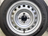 ブリヂストン V600 155/80R14 88/86N LT /トヨタ純正 AL 5.0J+39 100-4穴 4本