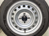 ブリヂストン V600 155/80R14 88/86N LT /トヨタ純正 AL 5.0J+39 100-4穴 4本