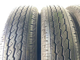 ブリヂストン V600 155/80R14 88/86N LT /トヨタ純正 AL 5.0J+39 100-4穴 4本