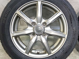 ブリヂストン NEWNO 155/65R14  /　 Millous 4.5J+45 100-4穴 4本