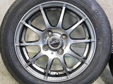 ブリヂストン NEWNO 155/65R14  /　 SCHNEDER 4.5J+43 100-4穴 4本
