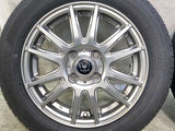 ブリヂストン NEWNO 155/65R14  /　 INVERNO 4.5J+45 100-4穴 4本