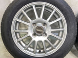 グッドイヤー エフィシェント グリップ ECO ハイブリッドEG01 155/65R14  /　 QUANT 4.5J+45 100-4穴 4本