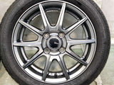 DURATURN MOZZO 4S 165/55R14  /　 VEMOTION 4.5J+45 100-4穴 4本