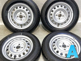 ブリヂストン V600 155/80R14 88/86N LT /トヨタ純正 AL 5.0J+ 100-4穴 4本