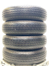 ブリヂストン V600 155/80R14 88/86N LT /トヨタ純正 AL 5.0J+ 100-4穴 4本
